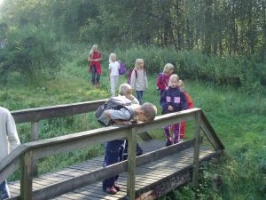 Dreng fra udeskole på Hammerum skole