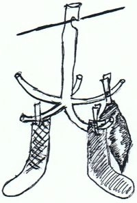 Tørrestativ til vanter og sokker